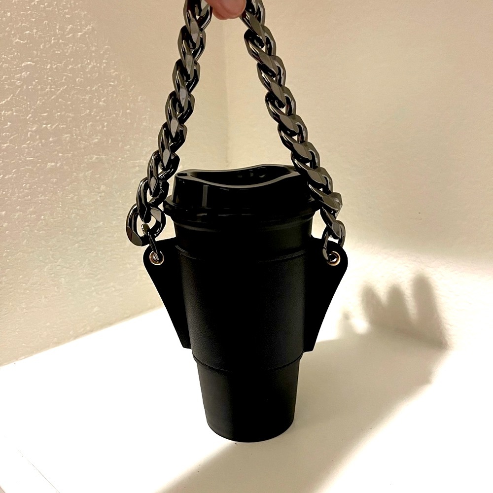 Vegan Leather Luxury Cup Carrier